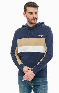 Хлопковая толстовка с капюшоном Wrangler