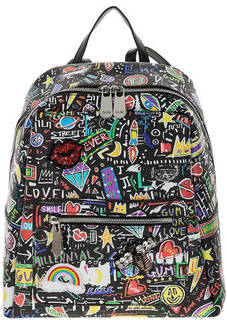 Разноцветный рюкзак с одним отделом на молнии GUM Gianni Chiarini Design
