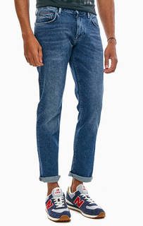 Прямые синие джинсы с низкой посадкой Denton Tommy Hilfiger