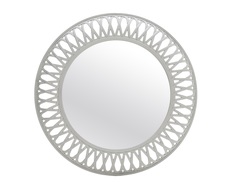 Зеркало настенное maximilian (to4rooms) серебристый 5.0 см.