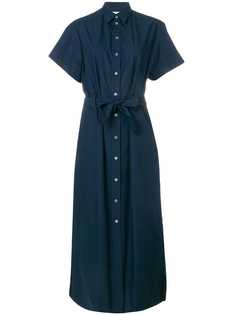Maison Kitsuné длинное платье-рубашка Isabella