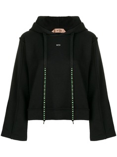 Nº21 базовая толстовка с капюшоном