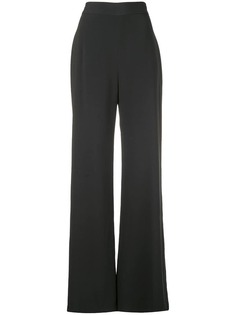 Brandon Maxwell flared high-waisted trousers