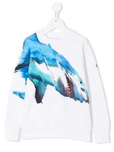 Marcelo Burlon County Of Milan Kids watercolour print sweatshirt