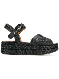 Clergerie Aude woven sandals