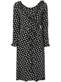 Alexa Chung floral print wrap dress