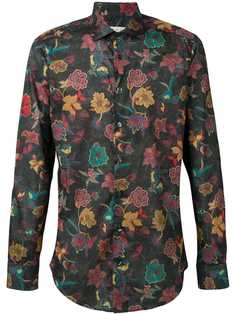 Etro floral spread collar shirt