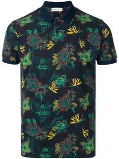 Etro floral print polo shirt