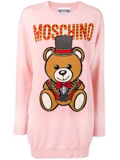 Moschino трикотажный джемпер Teddy Bear