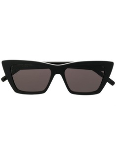 Saint Laurent Eyewear солнцезащитные очки в оправе кошачий глаз