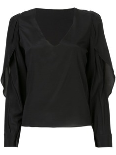 Bianca Spender блузка Concorde с разрезами на рукавах