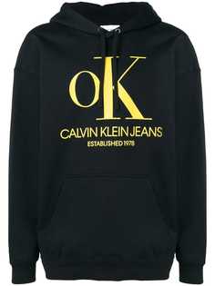 Calvin Klein Jeans Est. 1978 толстовка с капюшоном и принтом логотипа