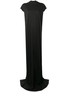 Rick Owens DRKSHDW длинное платье с короткими рукавами