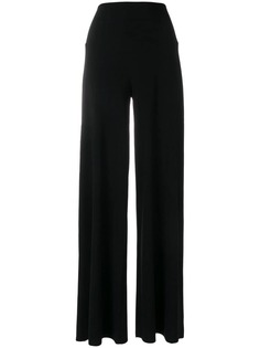 Norma Kamali wide leg high waisted trousers