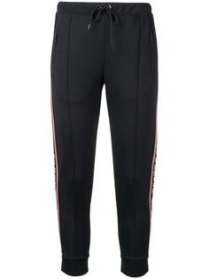 Être Cécile logo tape cropped track pants
