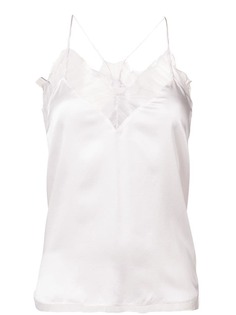 Iro топ с кружевной отделкой