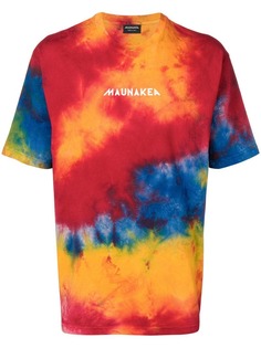 Mauna Kea tie dye long T-shirt