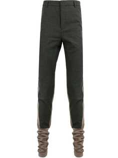 Y / Project colour contrast tailored track pants
