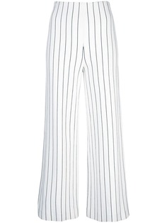 Rosetta Getty striped flared trousers