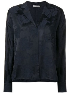 Vince рубашка с цветочной вышивкой