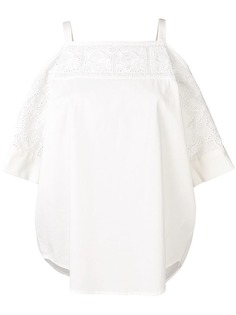 Blugirl блузка с открытыми плечами