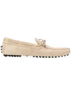 Car Shoe bow detail loafers