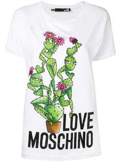 Love Moschino cactus print T-shirt