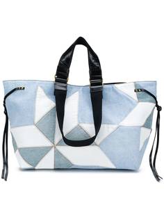 Isabel Marant Wardy mosaic tote bag
