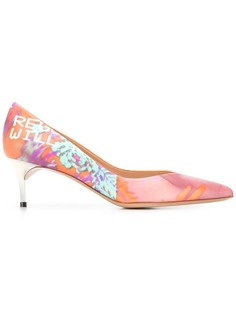 Maison Margiela contrast panel pumps
