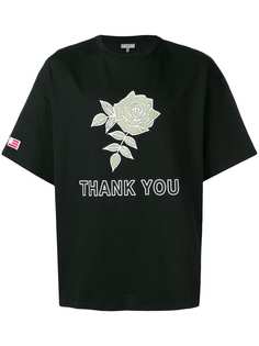 Lanvin Rose print oversized T-shirt