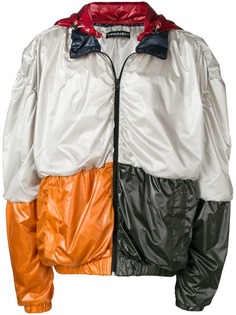 Y / Project непромокаемая куртка дизайна колор-блок