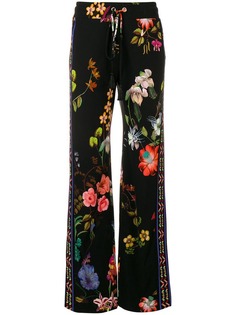 Etro floral straight fit trousers