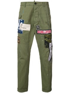 Dsquared2 чиносы с логотипом