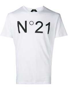 Nº21 logo print T-shirt