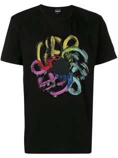 Just Cavalli snake print T-shirt
