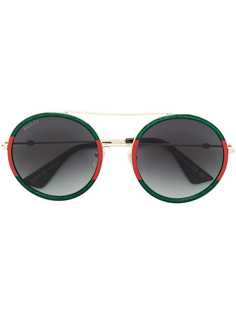 Gucci Eyewear солнцезащитные очки в круглой оправе