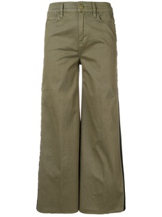 FRAME stripe wide leg trousers