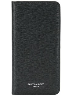 Saint Laurent чехол для iPhone X с логотипом