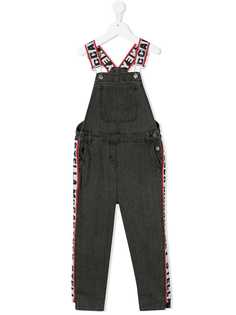 Stella Mccartney Kids комбинезон в полоску с логотипом