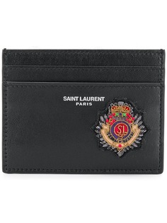 Saint Laurent картхолдер с логотипом