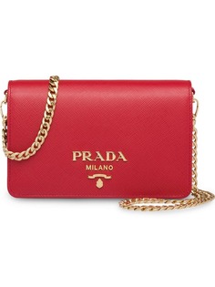 Prada сумка на плечо из кожи Saffiano