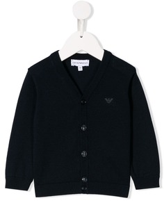 Emporio Armani Kids кардиган с логотипом