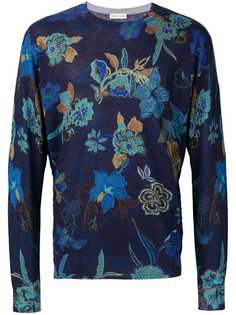 Etro floral print jumper
