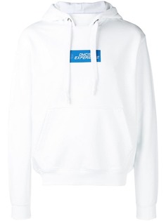 Omc толстовка со слоганом и капюшоном