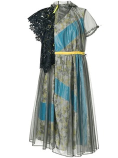 Kolor панельное платье с цветочным принтом