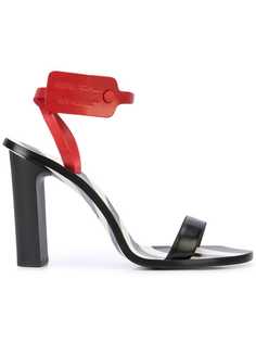 Off-White chunky heel sandals