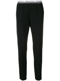 Ermanno Ermanno logo waistband leggings