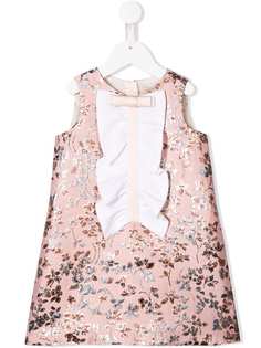 Hucklebones London floral embroidered shift dress