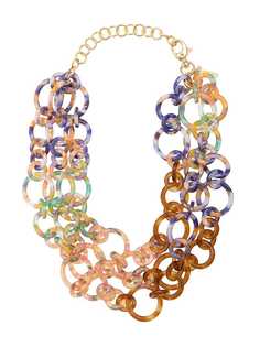 Lele Sadoughi chunky chain necklace