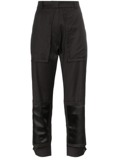 Delada cut-away cuff trousers